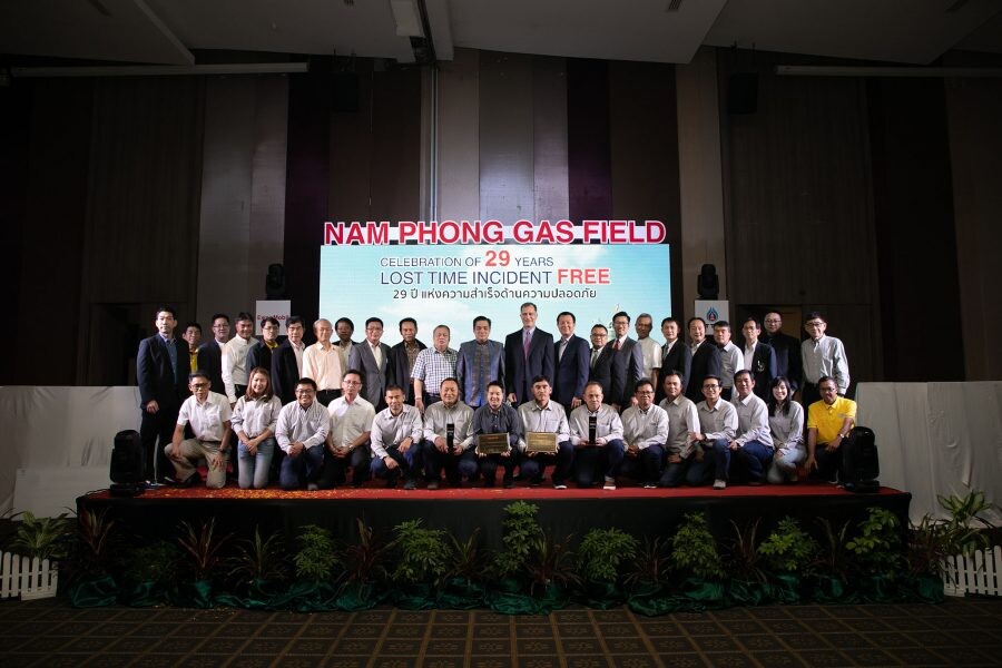 ExxonMobil Exploration and Production celebrates 29 years of safe operations in Thailand and donates 450,000 Baht in community contributions