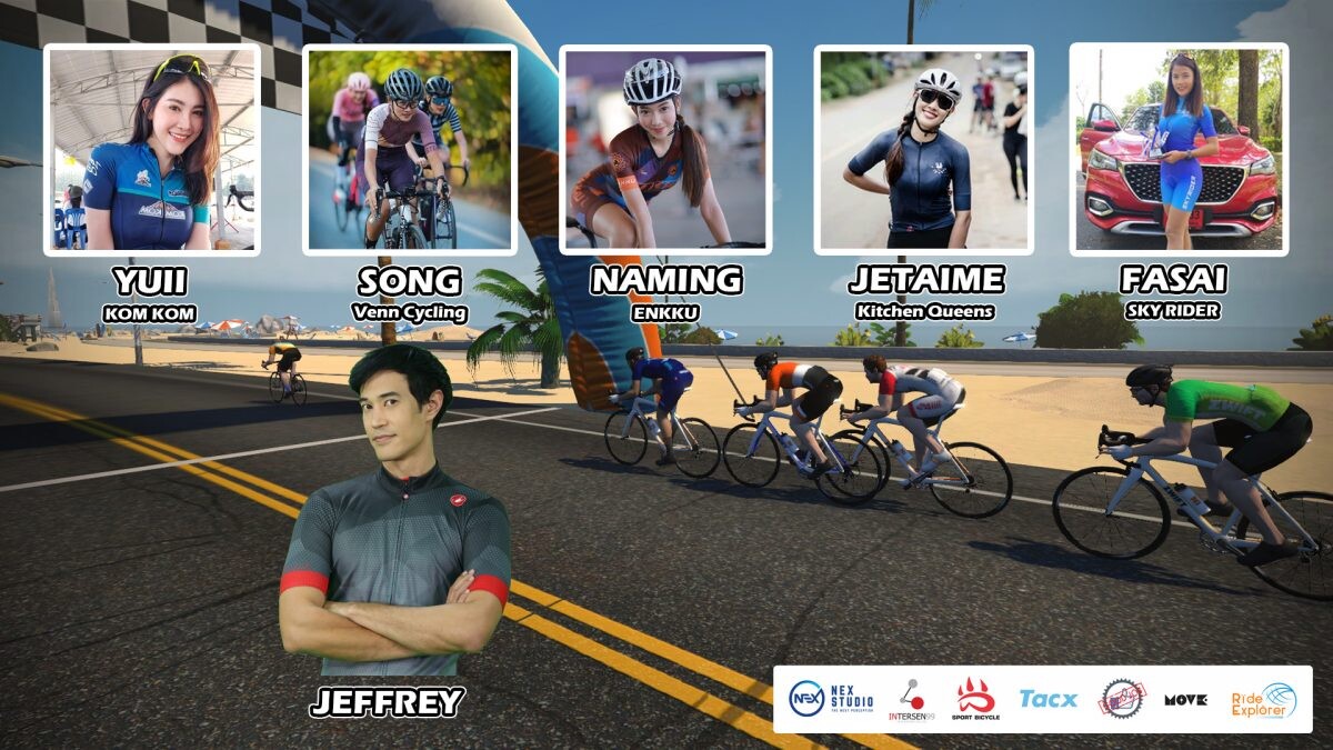 เฝ้าระวังโควิด 19 ผู้จัดปรับรูปแบบการแข่งขันสู่ E-Cycling Online Match คว้าสาวสวย 5 ทีมจักรยานชื่อดัง ร่วมเปิดศึกชิงชัย ใน Zwift สนามลอนดอน