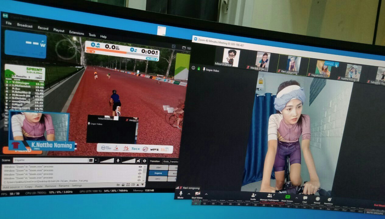 เฝ้าระวังโควิด 19 ผู้จัดปรับรูปแบบการแข่งขันสู่ E-Cycling Online Match คว้าสาวสวย 5 ทีมจักรยานชื่อดัง ร่วมเปิดศึกชิงชัย ใน Zwift สนามลอนดอน