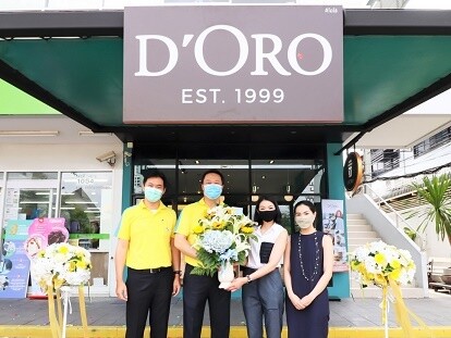 ซัสโก้ แสดงความยินดี ฉลองเปิด D'Oro (ดิโอโร่) สาขาบางปะกอก