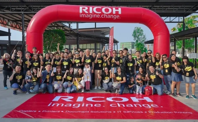 RICOH สร้างความประทับใจกับงานแรลลี่