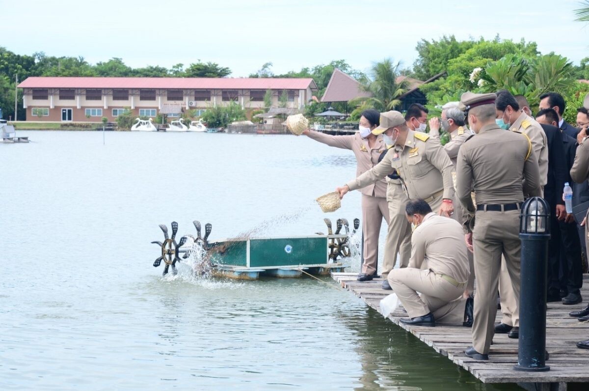 รมช.ธรรมนัส ลงศึกษาดูงานต้นแบบเกษตรกรรมยั่งยืน 1 ตำบล 1 กลุ่มเกษตรทฤษฎีใหม่ ฟื้นฟูภาคการเกษตรจากผลกระทบไวรัลโควิด - 19