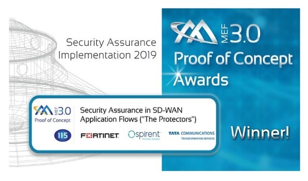 เอสดีแวนของฟอร์ติเน็ตได้รับการรับรองมาตรฐานโลก MEF 3.0 SD-WAN