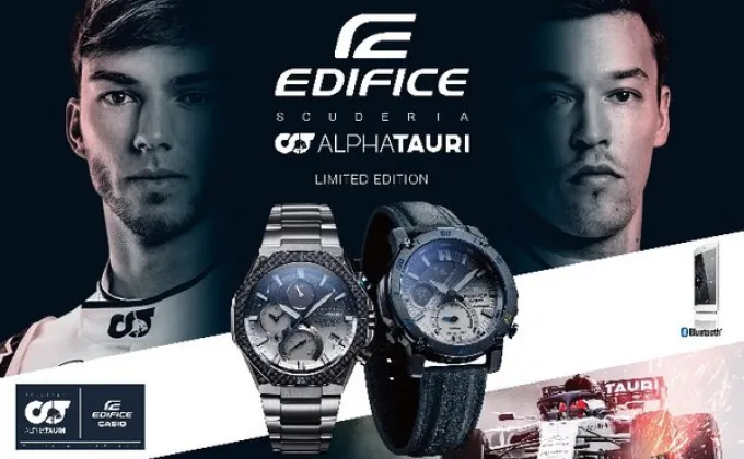 Casio จับมือทีมเอฟวัน Scuderia