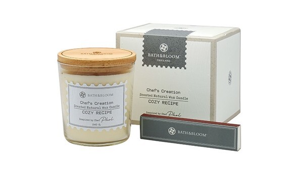 Bath & Bloom Chef’s Creation Scented Natural Wax Candle Cozy Recipe