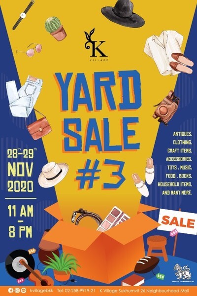 K VILLAGE YARD SALE ครั้งที่ 3