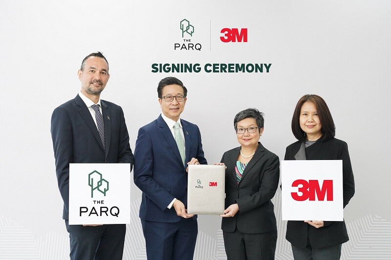 The PARQ signed a new office leasing contract with 3M, sharing common visions of sustainability and innovation