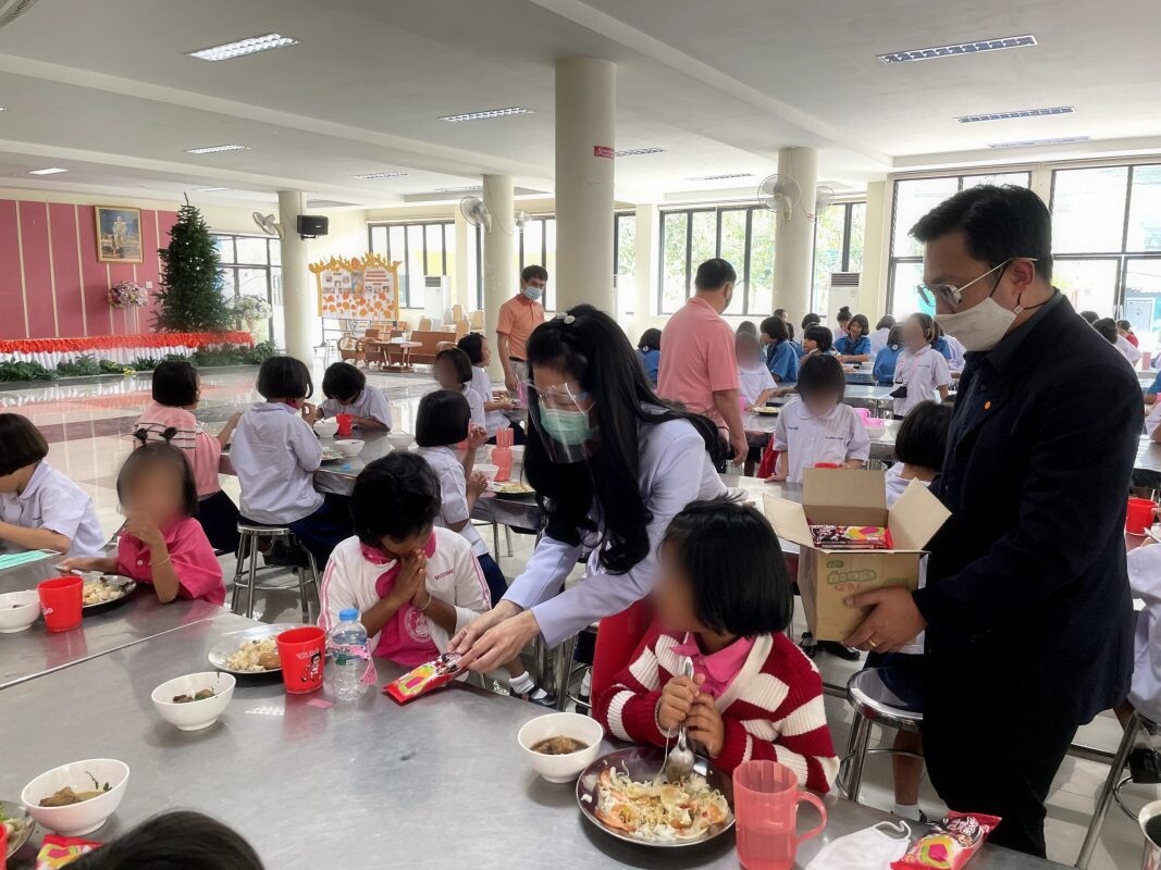 โครงการ "ปันปัน ปันนี้เพื่อน้อง" โรงพยาบาลพญาไท 1