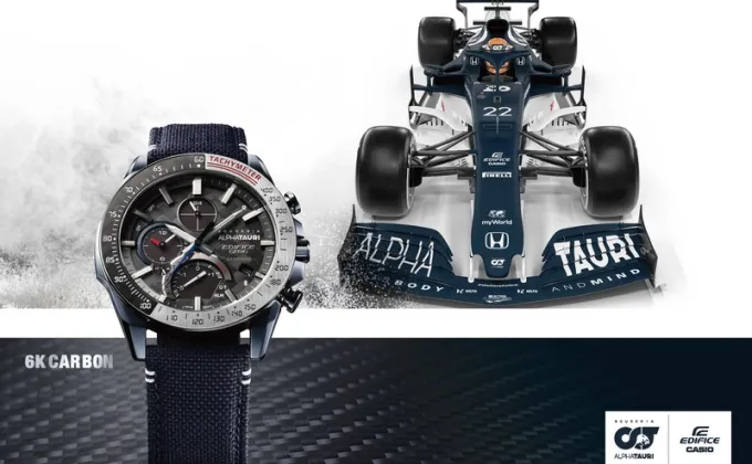 Casio จับมือทีม Scuderia AlphaTauri