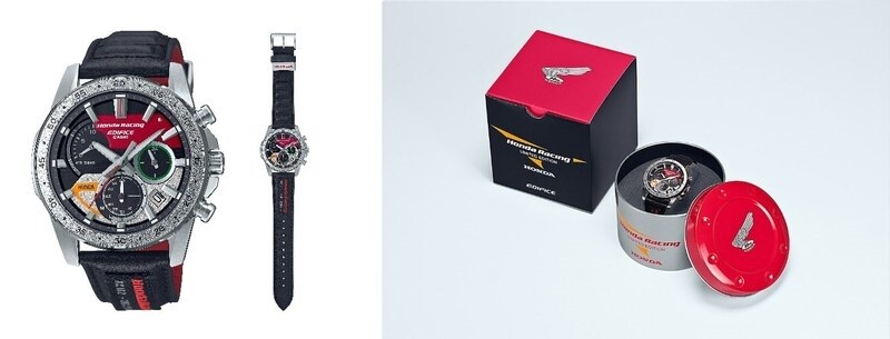 Casio เปิดตัวนาฬิกา EDIFICE Honda Racing Limited Edition ได้รับแรงบันดาลใจจากรถมอเตอร์ไซค์ระดับตำนาน Honda RC162