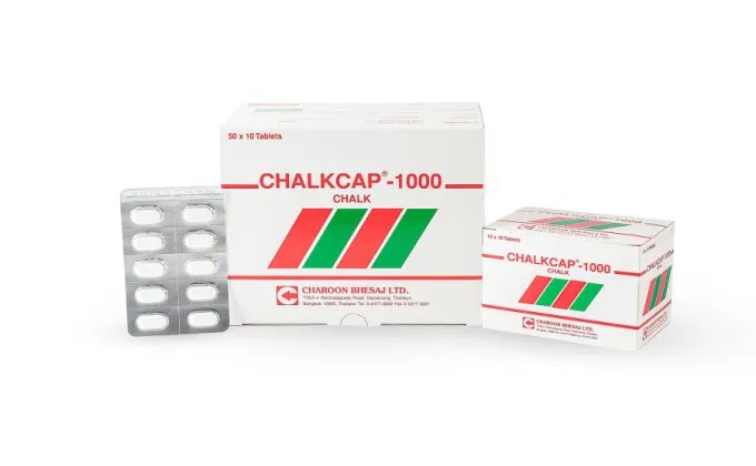 CHALKCAP คุณค่าของแคลเซียมแบบเม็ด