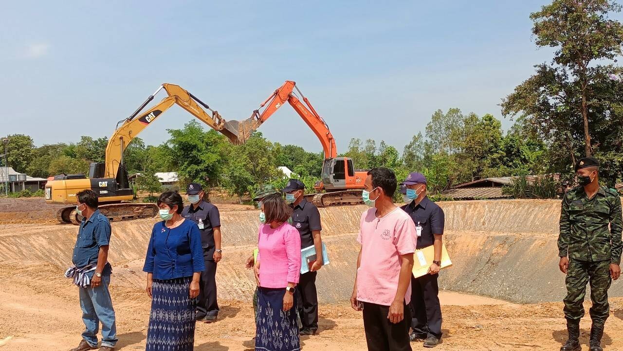 พช. สานพลัง นพค.51 ส่งมอบแปลง CLM "โคก หนอง นา พช." อ.นาตาล จ.อุบลราชธานี