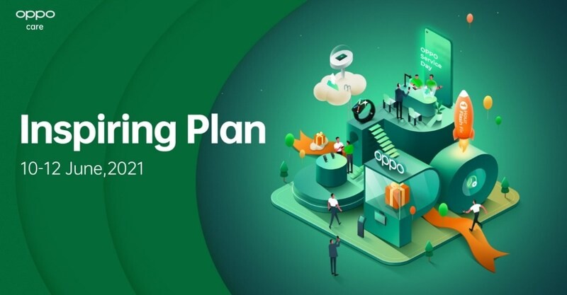 พบกับ OPPO Service Day รูปแบบใหม่เดือนมิ.ย.นี้ พร้อมเปิดตัว "Inspiring Plan"