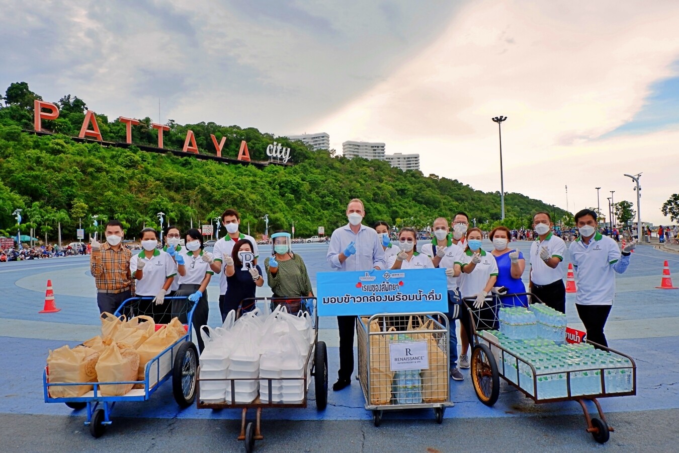 Meal Boxes Donation to the Pattaya City Community