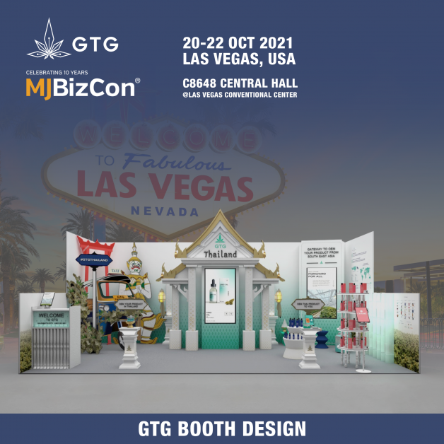 กองทัพ GTG พร้อมประกาศศักดาในงาน "MJBizCon 2021" มหกรรมกัญชา-กัญชงทันสมัยและใหญ่ที่สุดในโลก ณ เมือง Las Vegas อวดสุดยอดสายพันธุ์ สู่สายตาผู้ร่วมงานนับแสน