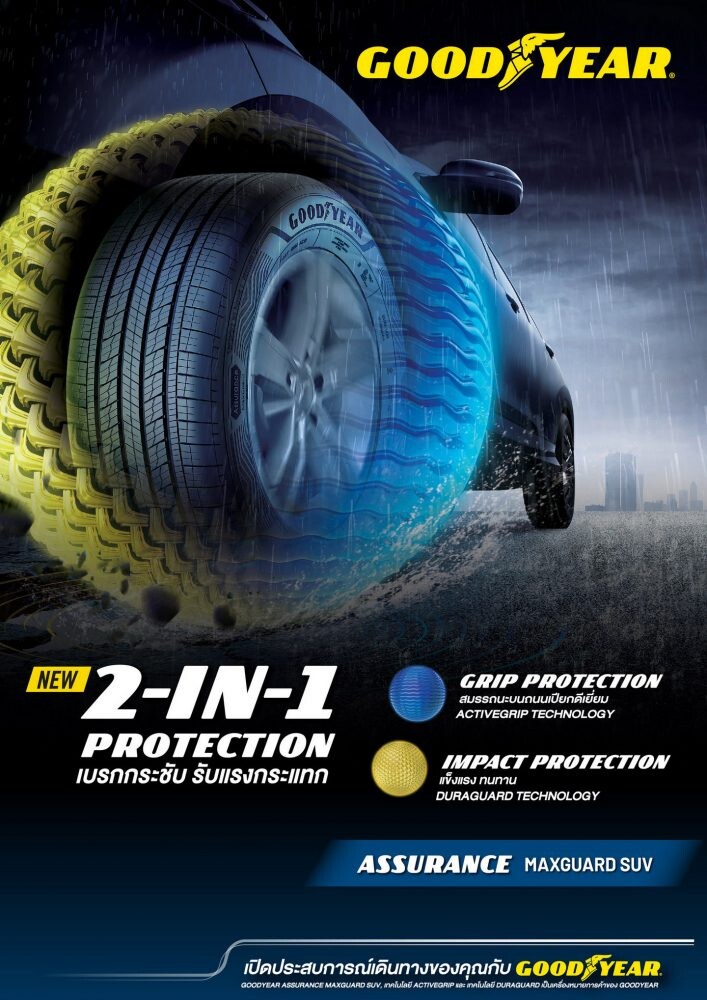 GOODYEAR LAUNCHES THE NEW ASSURANCE MAXGUARD SUV