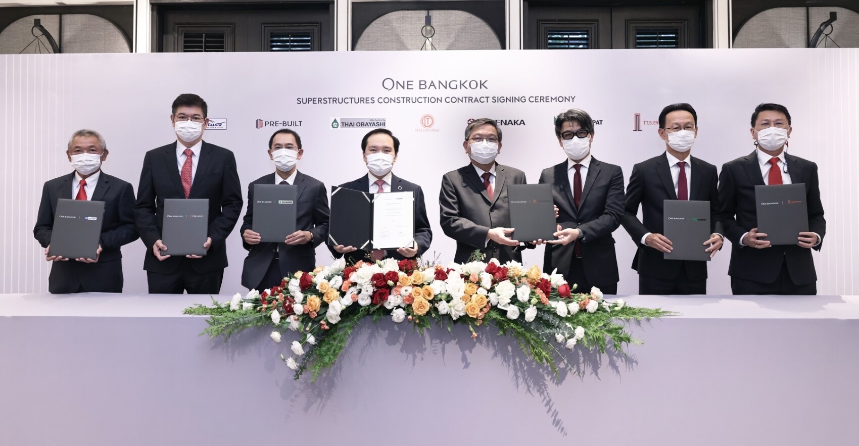 One Bangkok makes history in property development by appointing 6 leading superstructure contractors for transforming 1.3-million-sqm gross floor area into an iconic new global landmark