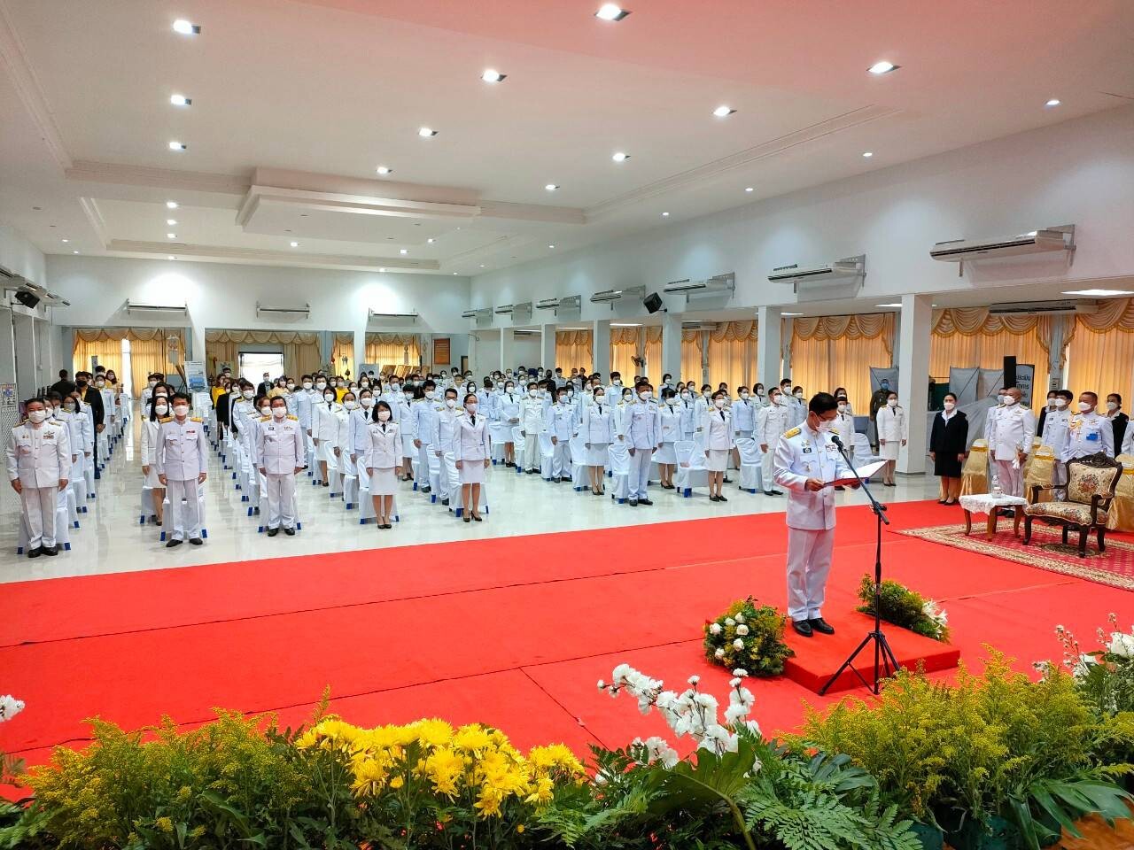 จังหวัดพะเยา จัดพิธีถวายราชสดุดีเทิดพระเกียรติ พระบาทสมเด็จพระบรมชนกาธิเบศร มหาภูมิพลอดุลยเดชมหาราช บรมนาถบพิตร "พระบิดาแห่งมาตรฐานการช่างไทย"