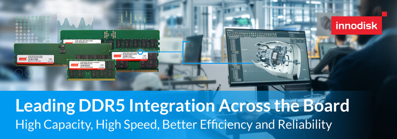 "อินโนดิสก์" เปิดตัวหน่วยความจำ DDR5 รุ่นใหม่ ยกระดับมาตรฐานสำหรับเวิร์กสเตชัน