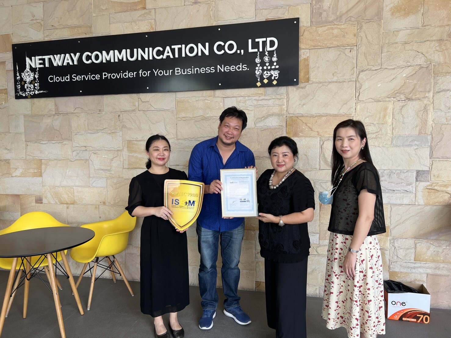 Netway Communication Accredited ISO/IEC 29110-0020, Reinforces Management and Software Engineering Process, Open Wings In Thai And International Markets.