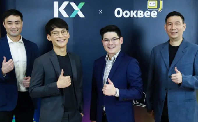 KX และ Ookbee ร่วมมือสนับสนุนและผลักดัน