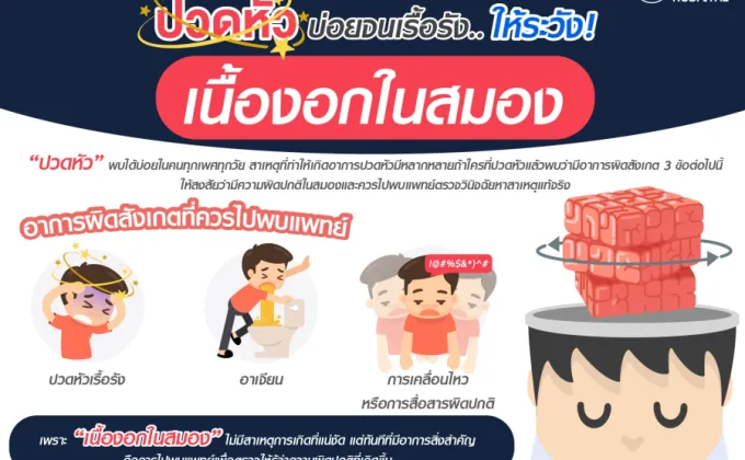 ปวดหัวบ่อยจนเรื้อรัง..ให้ระวัง!