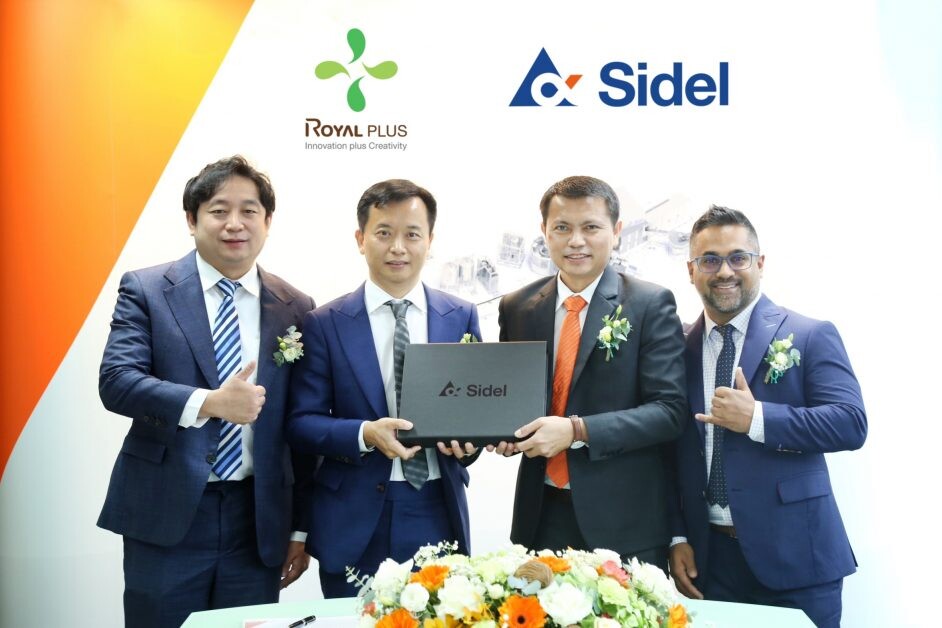 PLUS จับมือ SIDEL ลงนามซื้อเครื่องจักร Aseptic สำหรับขวดพลาสติก (PET) ติดสปีดรองรับการเติบโตปี 2566