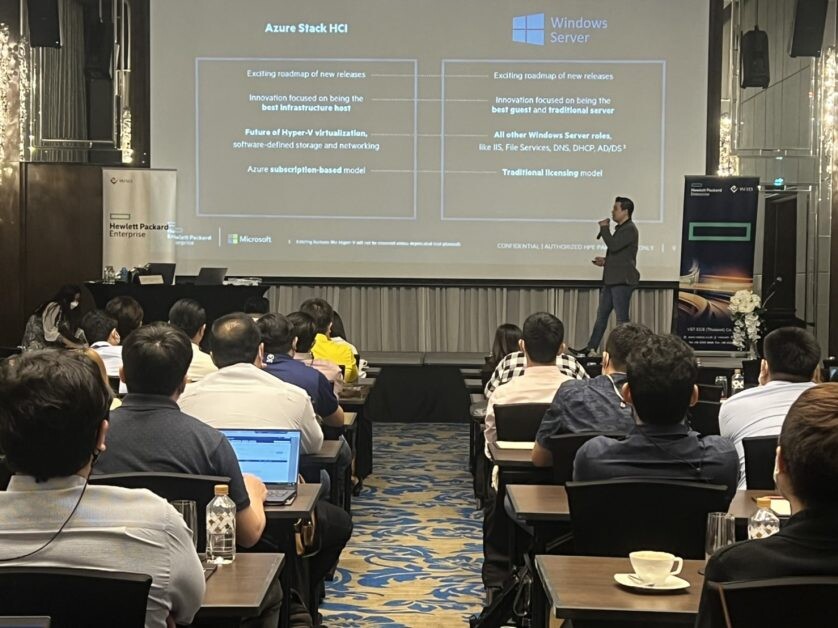 VST ECS (Thailand) together with HPE held a seminar on "Beyond  your imagination with HPE"