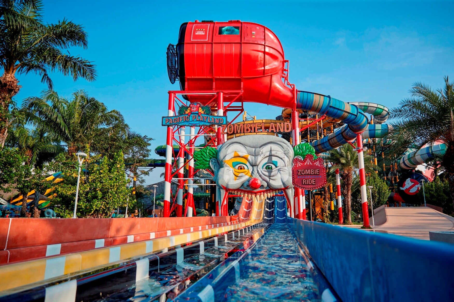 Coca-Cola and Columbia Pictures Aquaverse team up as the world's first Columbia Pictures theme &amp; waterpark opens in Pattaya!