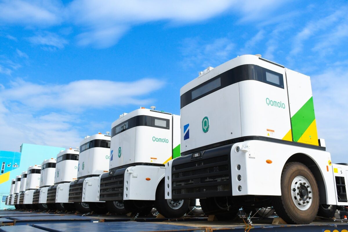 Hutchison Ports Thailand receives delivery of a further nine autonomous trucks