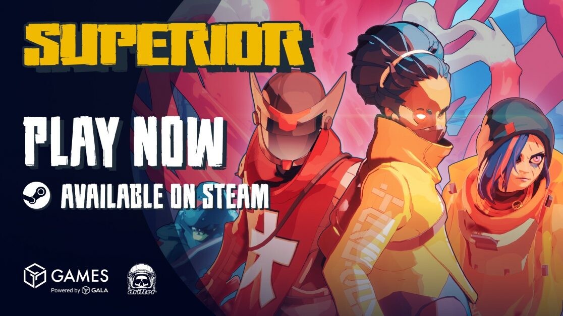 SUPERIOR เกมยิงสุดมันส์ เปิดจำหน่ายบน Steam แล้ววันนี้! ไล่ล่าซูเปอร์ฮีโร่ตัวร้ายแล้วกอบกู้โลกไปด้วยกัน