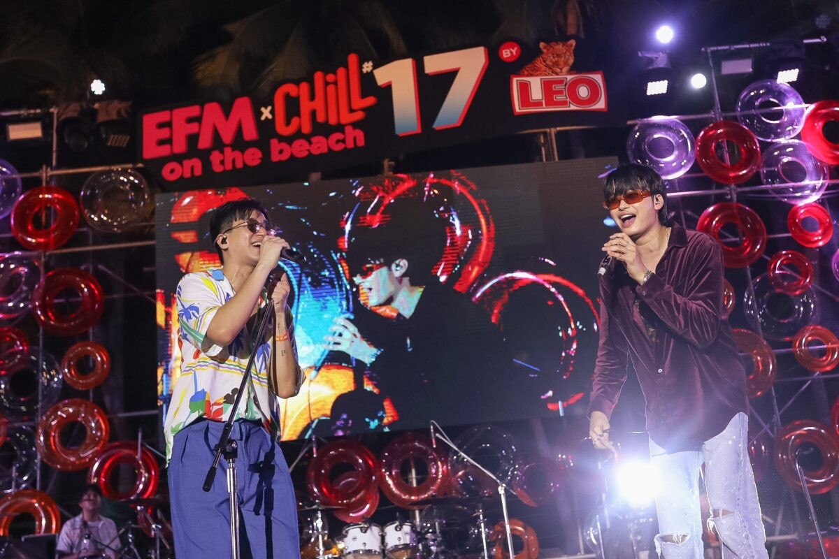 ฟินสุดขั้นท็อป EFM x Chill on The Beach #17 สิบเจ็ดว่าดัด สุดจัดว่าเด็ด เสิร์ฟความมันส์ริมหาดพัทยา