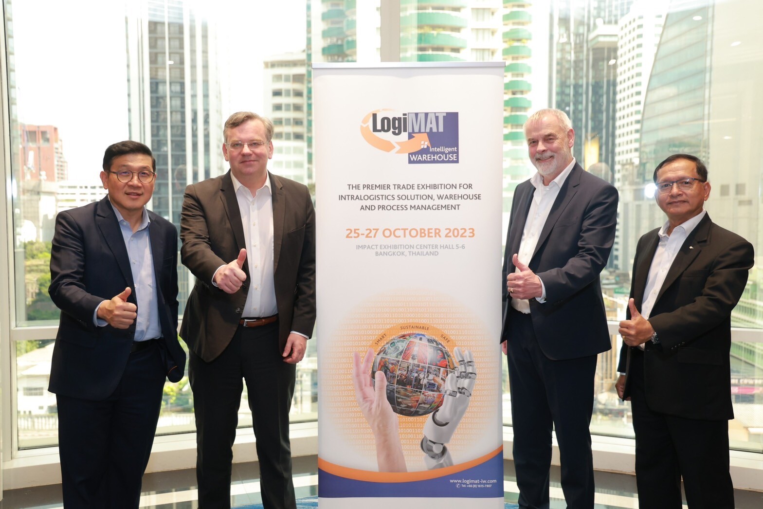 ต่อยอดความสำเร็จงานแสดงสินค้าอินทราโลจิสติกส์ในประเทศไทย พบกับงาน LogiMAT | Intelligent Warehouse 2023 ปักหมุดขยายพื้นที่ 2 เท่า