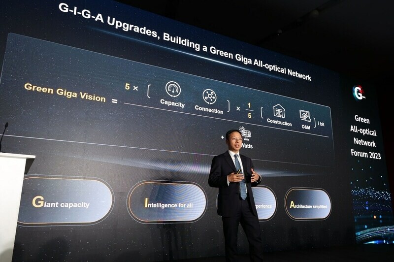 Huawei Defines Four Development Directions of Green All-Optical Networks, Unleashing Giga Experience and Striding to F5.5G