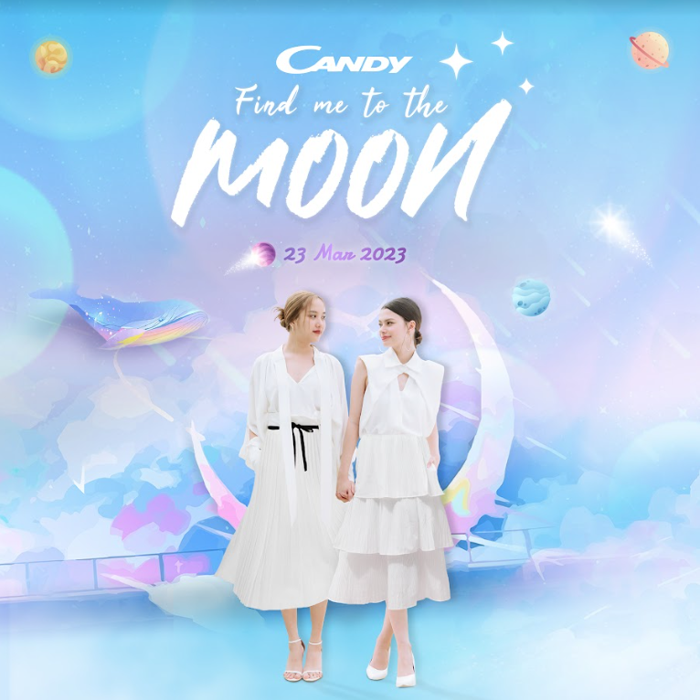 Candy เปิดรับสมัครแขกคนพิเศษร่วมเป็นดาวนำทางให้ ฟรีน สโรชา และ เบ็คกี้ รีเบคก้า ในกิจกรรม Live 'Candy Find me to the Moon'