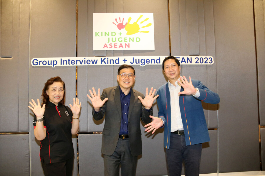 "Kind + Jugend ASEAN 2023" คืบหน้า 90% พร้อมจัดงานเต็มรูปแบบ รองรับผู้ประกอบการ 200 แบรนด์ 15 ประเทศ สร้างเม็ดเงินสะพัด 1 พันล้าน ดันตลาดแม่และเด็กอาเซียนโตเต็มศักยภาพ