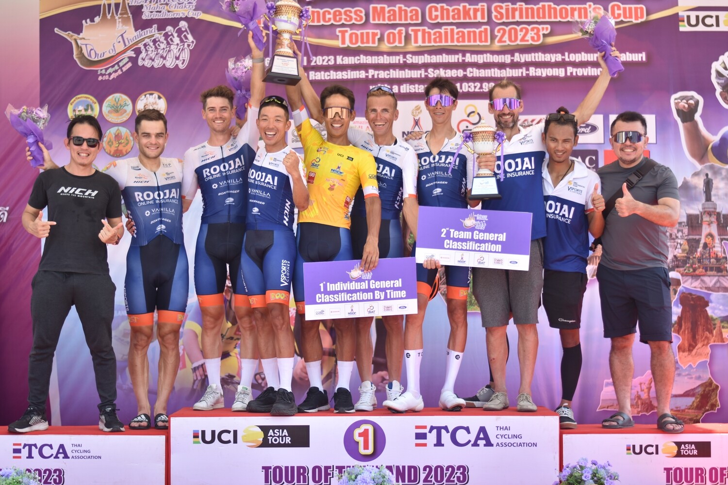 "รู้ใจ ไซคลิ่งทีม" ตั้งเป้าขึ้นท็อป 3 ทีมจักรยานเอเชีย หลังคว้าแชมป์ "ทัวร์ ออฟ ไทยแลนด์"