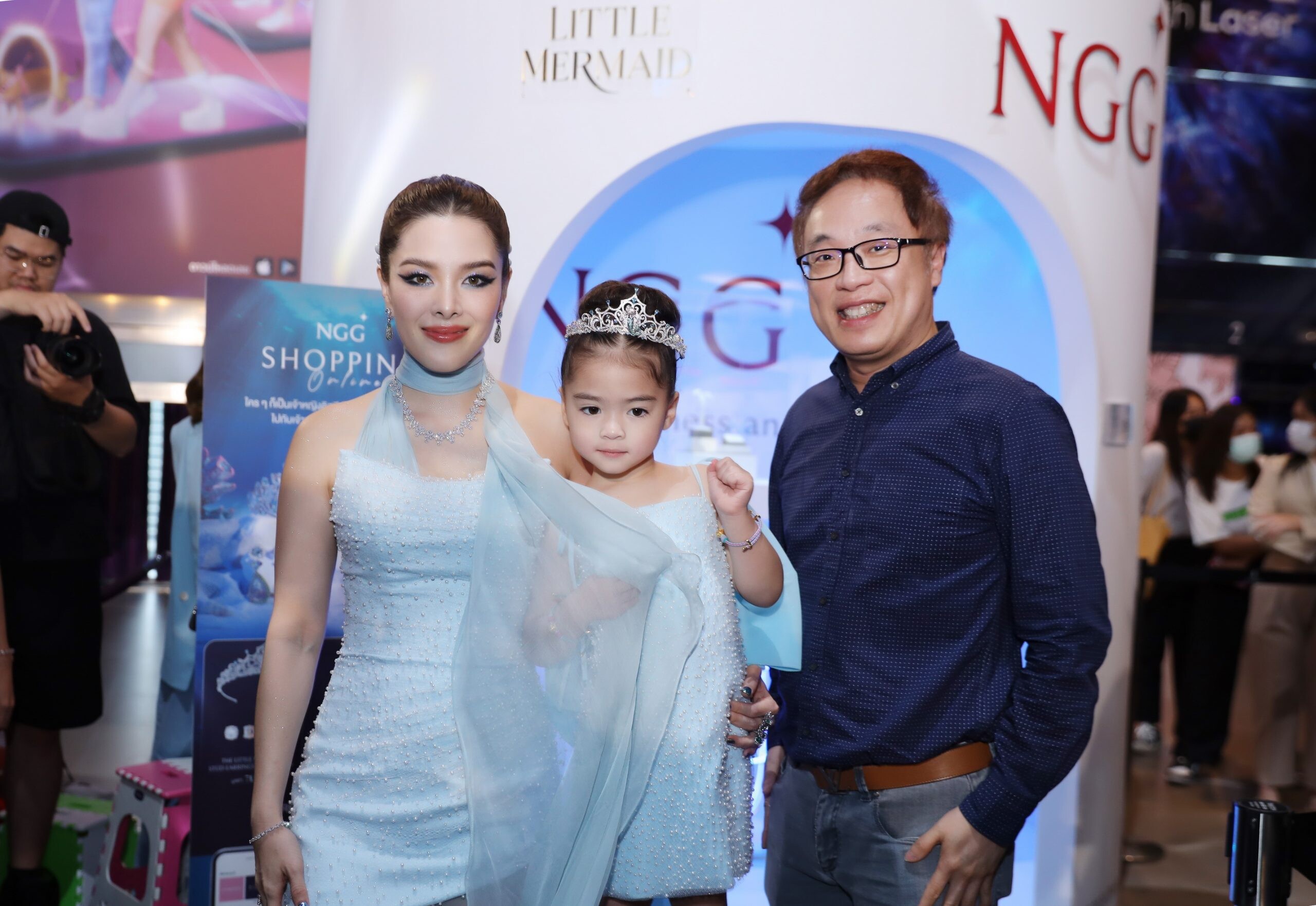 NGG JEWELLERY ชวนลีเดีย ศรัณย์รัชต์ พร้อมลูกสาวน้องเดมี่ ถ่ายทอดความงามเครื่องประดับคอลเลคชันพิเศษ The Little Mermaid Special Collection by NGG