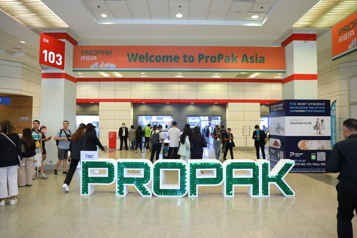 The 30th "ProPak Asia 2023" takes over BITEC, Bangna, bringing 2,000 brands for innovation and packaging showcases, expecting 45,000 visitors throughout 4 days