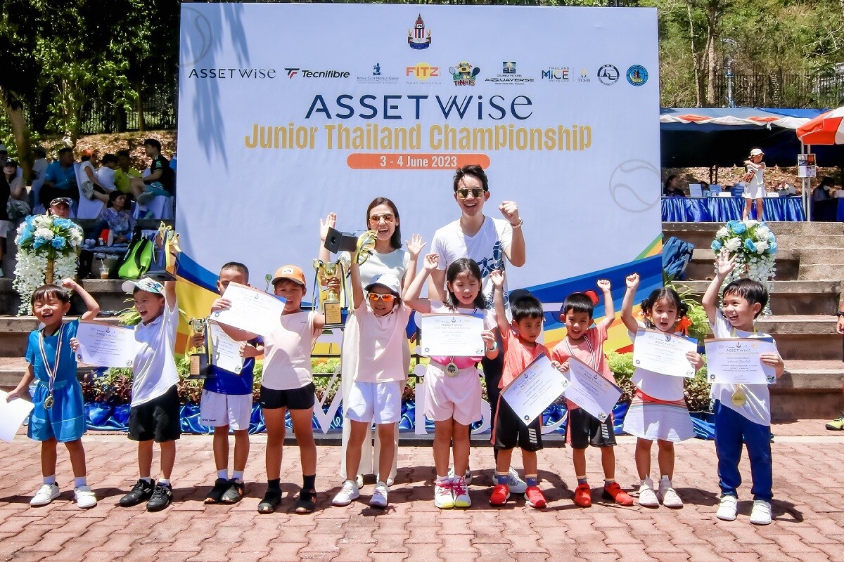 The 1st AssetWise Junior Tennis Championship at Fitz Club Pattaya was a smashing success