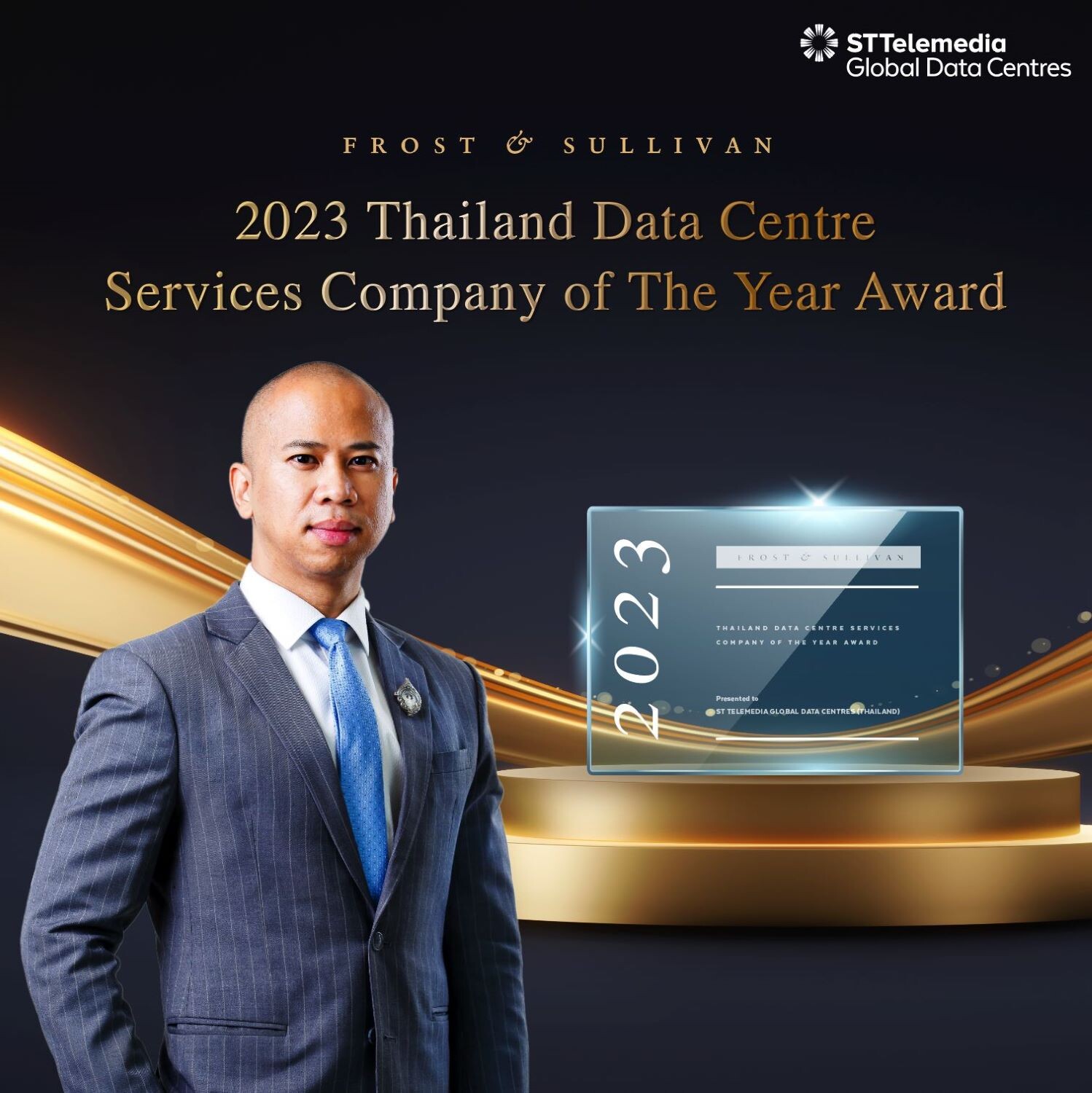 ST Telemedia Global Data Centres Thailand Earns Frost &amp; Sullivan's 2023 Company of the Year Award for Meeting the Growing Digital Infrastructure Demand