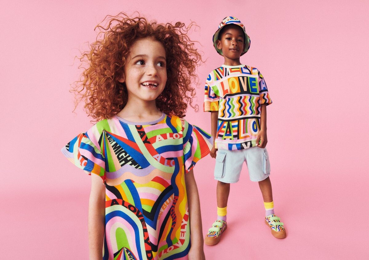 BRITISH ARTIST LAKWENA BRINGS HER JOYFUL AESTHETIC TO H&amp;M'S LATEST KIDS COLLECTION