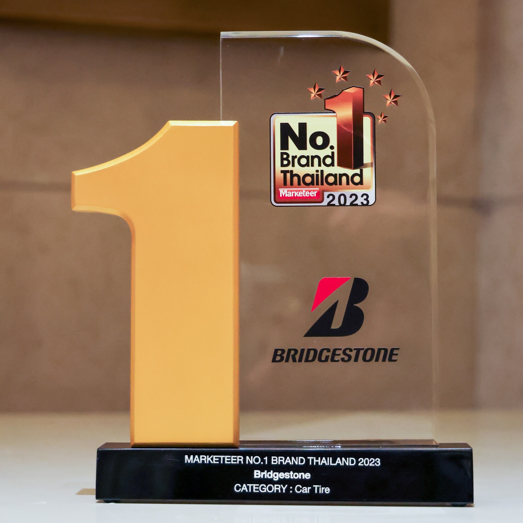 Bridgestone Wins "Marketeer No.1 Brand Thailand 2023" for 12th Consecutive Year, Strengthening Our Commitment to Developing Premium Tires for Different Driving Lifestyles