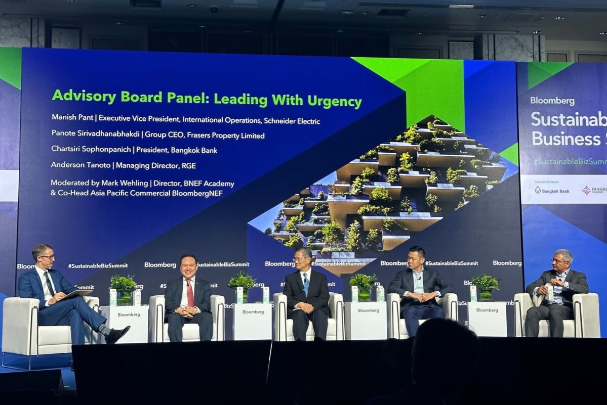 Frasers Property Unveils Sustainability Vision, Showcasing One Bangkok as a Champion Project at Bloomberg Sustainable Business Summit in Singapore