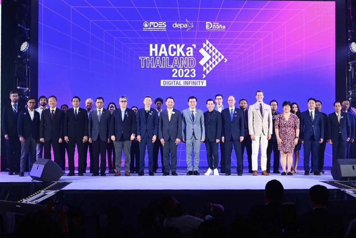 MDES - depa Launch HACKaTHAILAND 2023: DIGITAL INFINITY to Empower Thais with Digital Upskilling with Digital-Driven Activities Provided for Thais to Get Ready for Limitless Possibilities in Future World