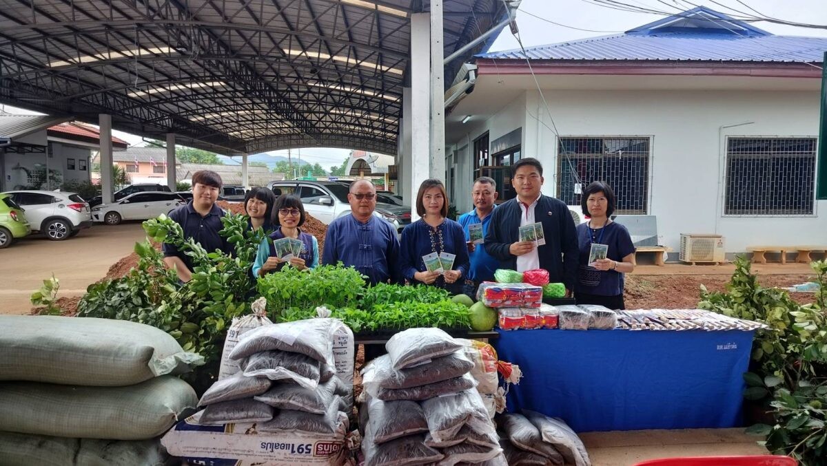 สำนักงานพัฒนาชุมชนอ.เมืองเชียงราย สนับสนุนสร้างรายได้ 60 ครัวเรือนยากจน ในระบบ จปฐ. TPMAP ThaiQM ต. แม่ข้าวต้ม