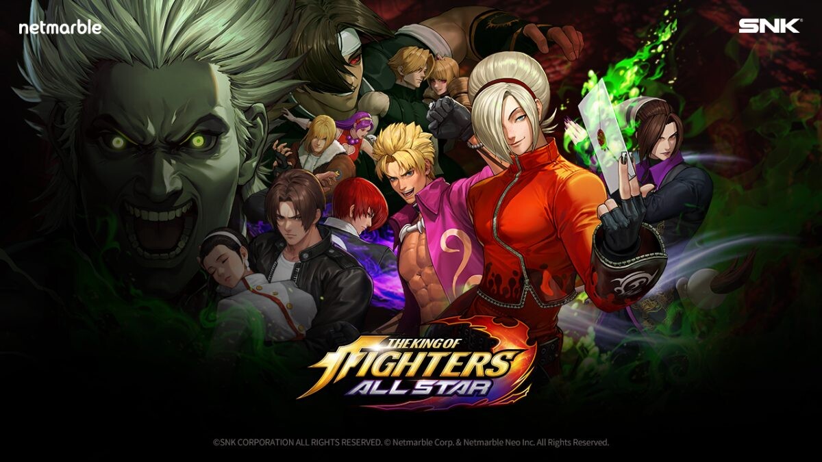 สนุกไปกับ 'แอช ซาก้า' พร้อมต้อนรับเหล่าไฟท์เตอร์ระดับอัลติเมตใหม่ ใน The King of Fighters ALLSTAR !