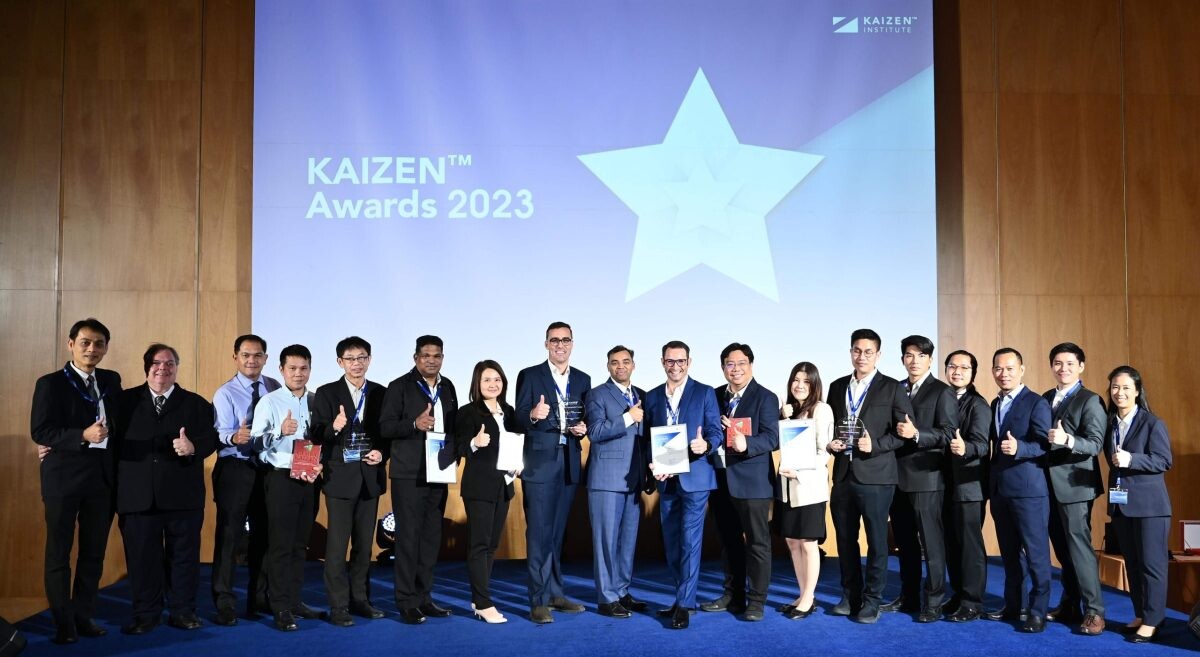 KAIZEN(TM) Award Thailand 2nd Edition Top organizations are awarded for Excellence in Applying KAIZEN(TM) principles