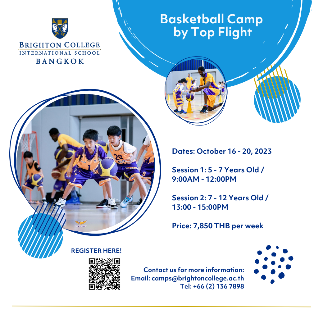 Join us for October Camp at Brighton College Bangkok!