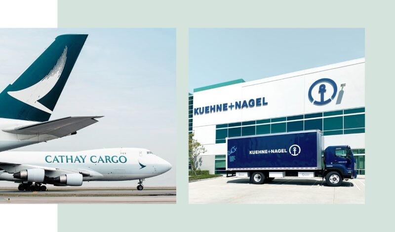 Cathay Cargo innovation brings convenience to the booking process with digital link to Kuehne+Nagel's booking system